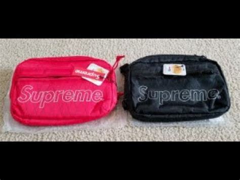 supreme shoulder bag fw18 real vs fake|is your supreme bag real.